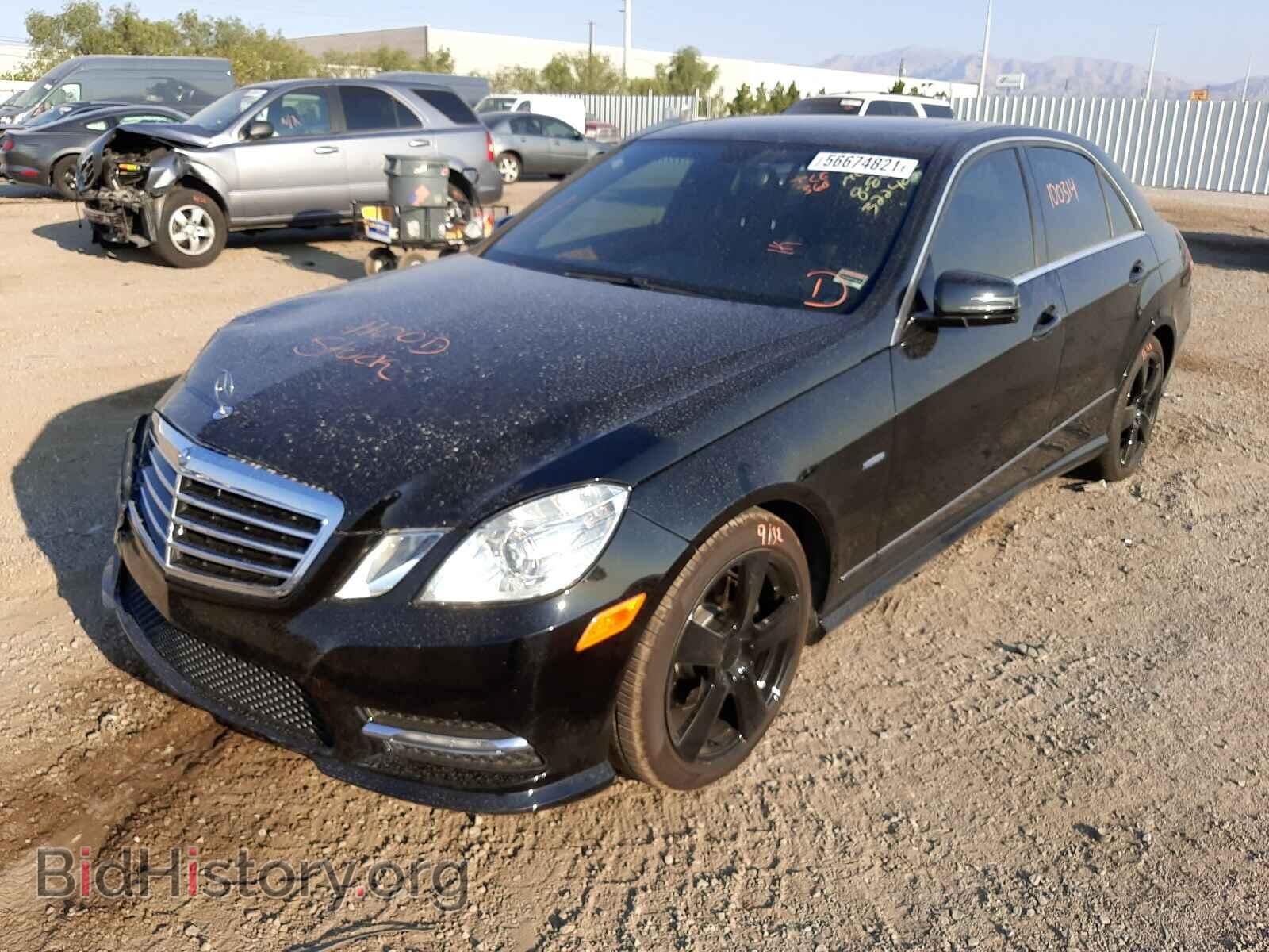 2012 MERCEDES-BENZ E-CLASS - VIN: WDDHF5KB1CA589500 - Фото 2