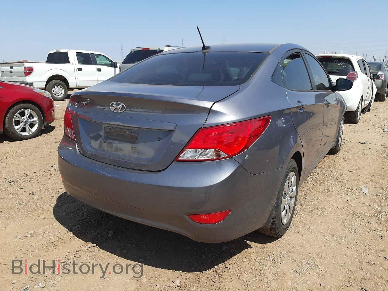 2016 HYUNDAI ACCENT - VIN: KMHCT4AE0GU083031 - Фото 4