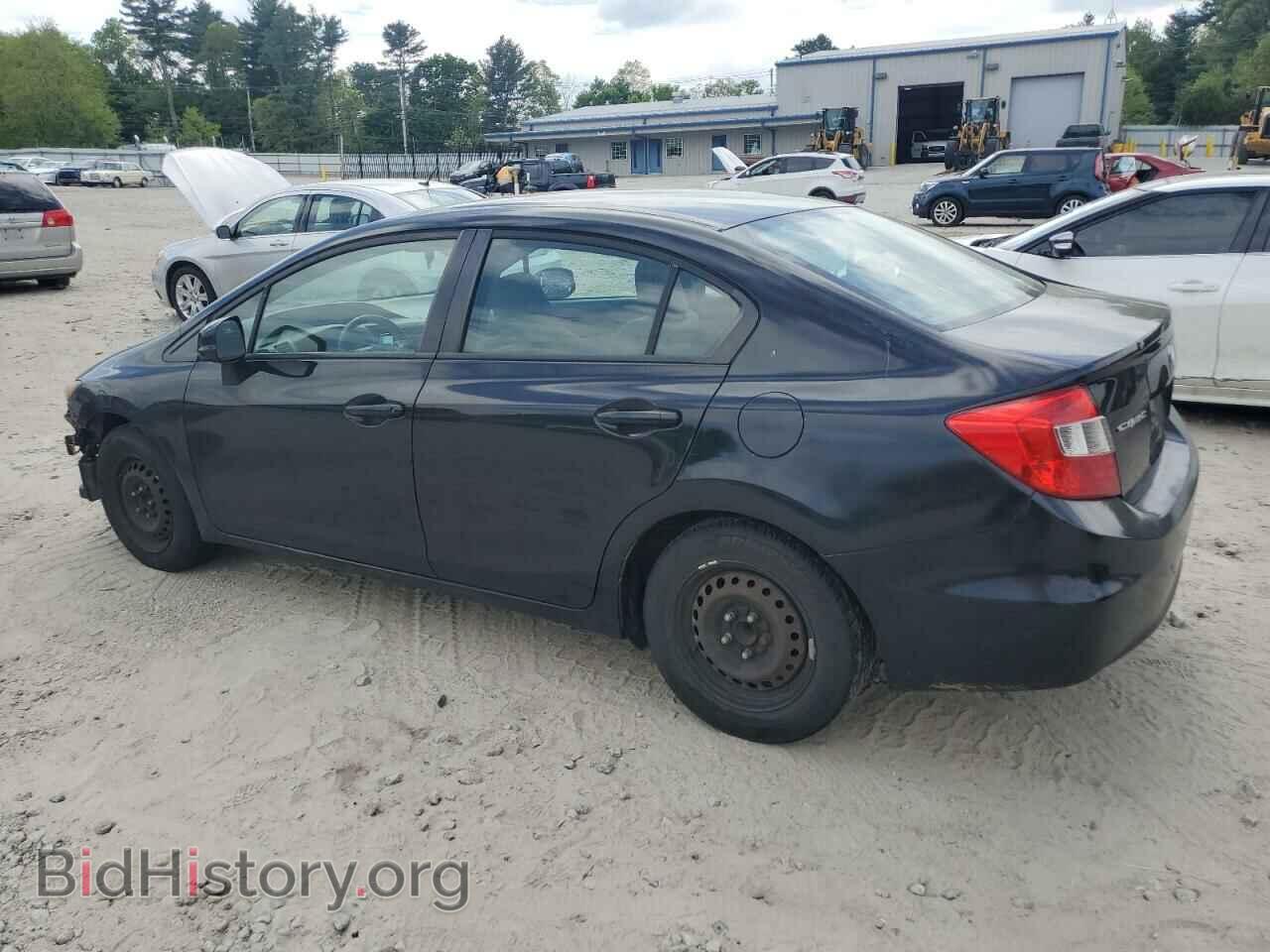 2012 HONDA CIVIC - VIN: 2HGFB2F57CH305614 - Фото 2