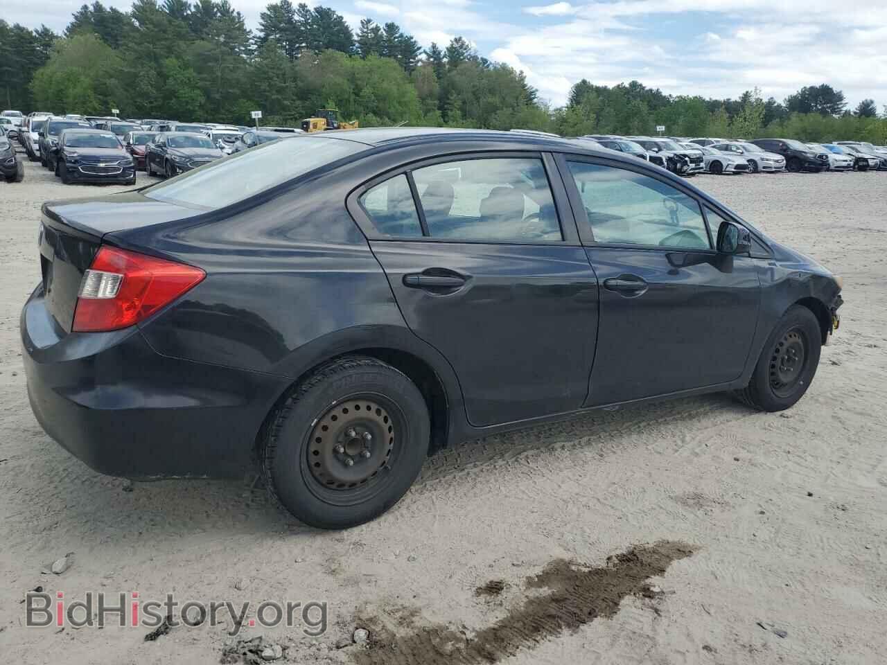 2012 HONDA CIVIC - VIN: 2HGFB2F57CH305614 - Фото 3