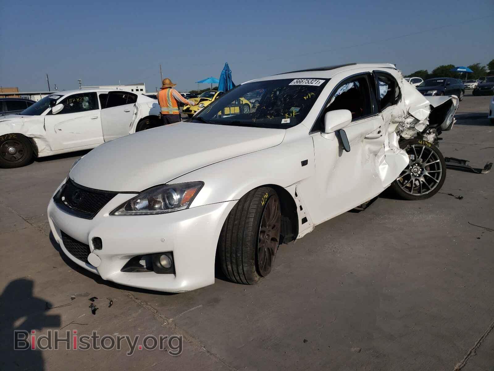 2012 LEXUS IS - VIN: JTHBP5C23C5010249 - Photo 2