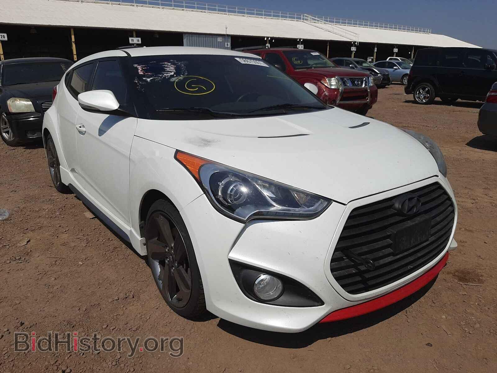 Photo KMHTC6AE0DU140898 - HYUNDAI VELOSTER 2013