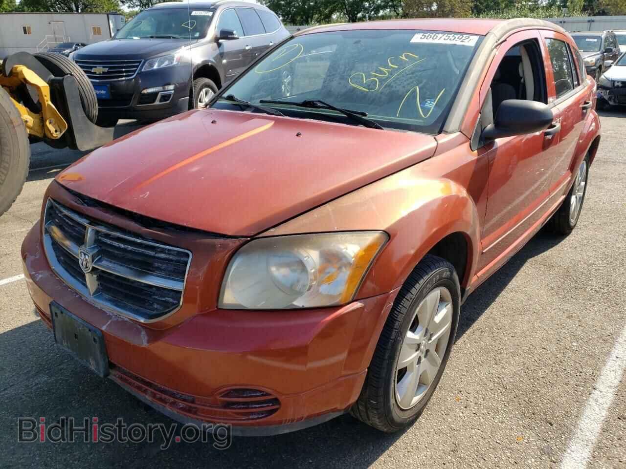 2007 DODGE CALIBER - VIN: 1B3HB48B47D329590 - Фото 2