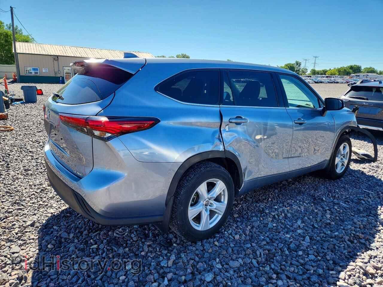 2021 TOYOTA HIGHLANDER - VIN: 5TDBZRBH8MS070760 - Фото 3