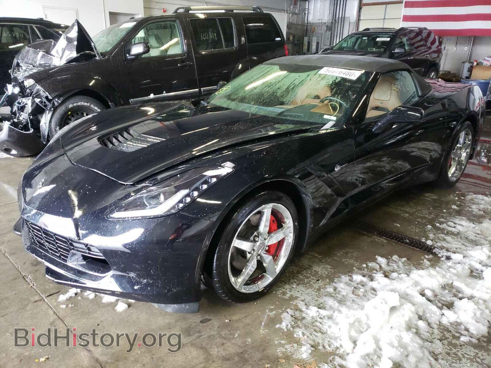 2014 CHEVROLET CORVETTE - VIN: 1G1YF3D74E5123622 - Фото 2