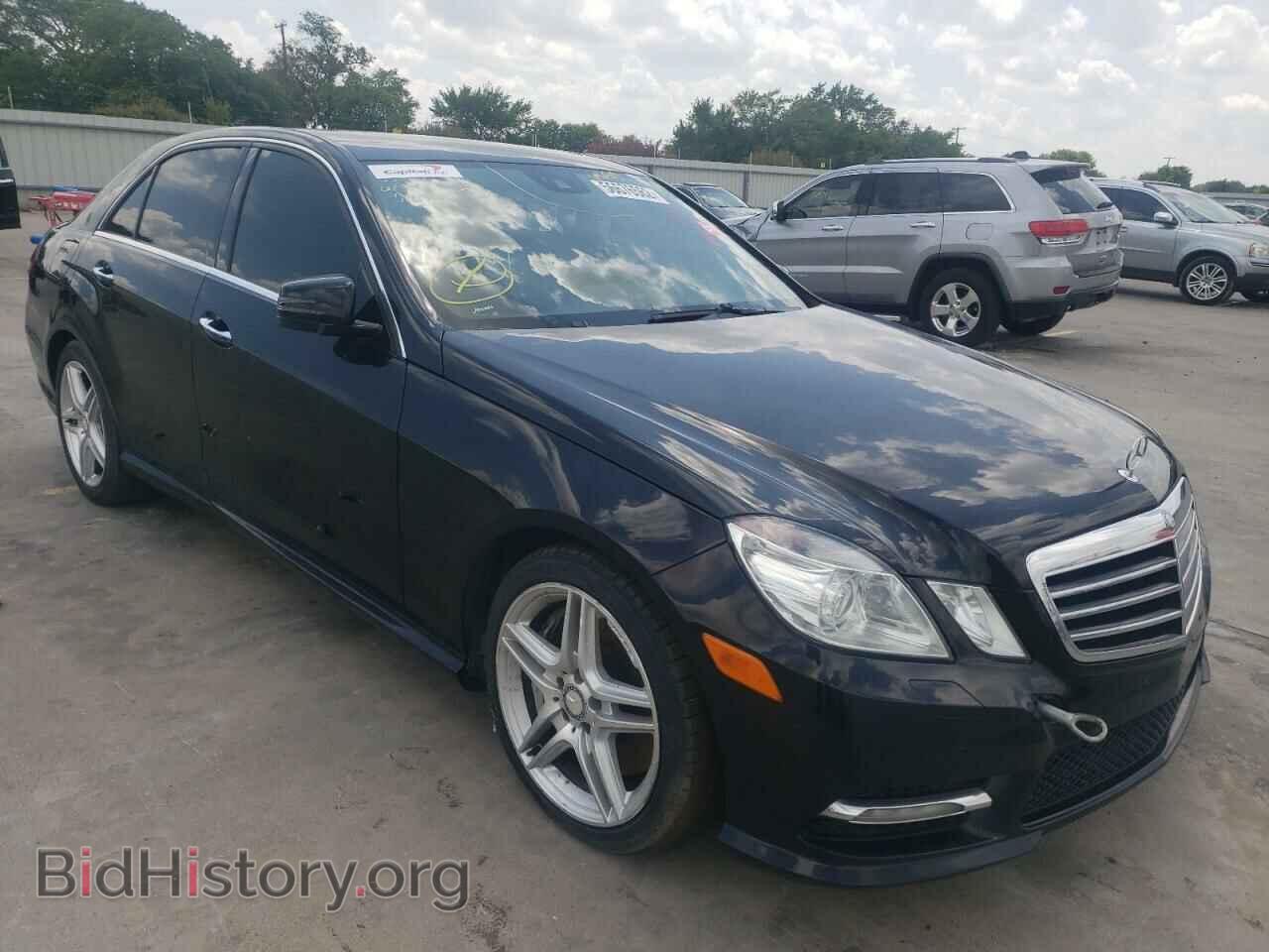 Photo WDDHF9BBXCA656568 - MERCEDES-BENZ E-CLASS 2012