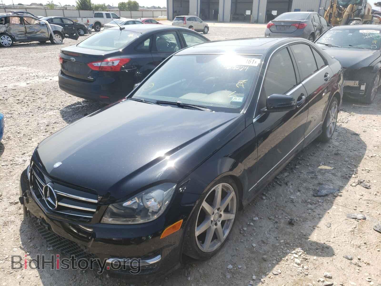 2014 MERCEDES-BENZ C-CLASS - VIN: WDDGF4HB6EA926274 - Фото 2