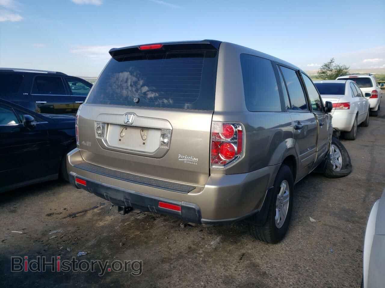 2006 HONDA PILOT - VIN: 5FNYF28176B005944 - Фото 4