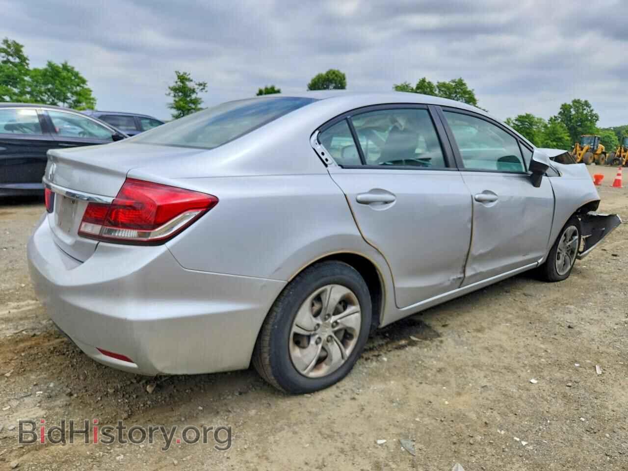 2013 HONDA CIVIC - VIN: 19XFB2F56DE235776 - Фото 3