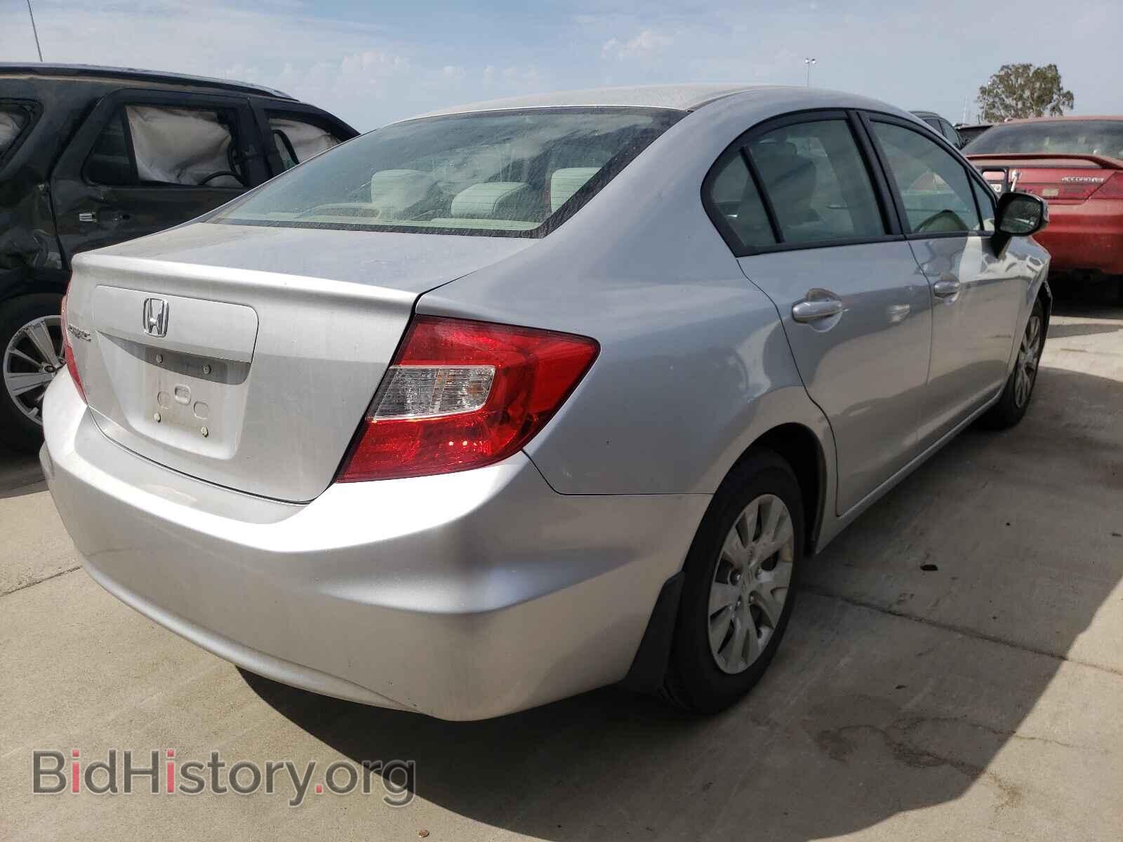 2012 HONDA CIVIC - VIN: JHMFB2F56CS004340 - Фото 4