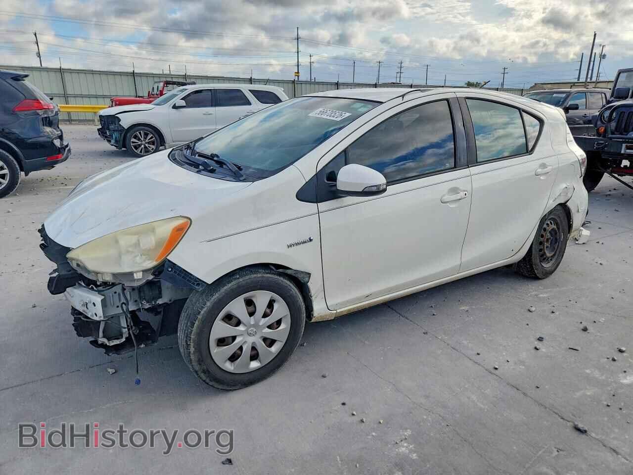 Photo JTDKDTB31C1010458 - TOYOTA PRIUS 2012