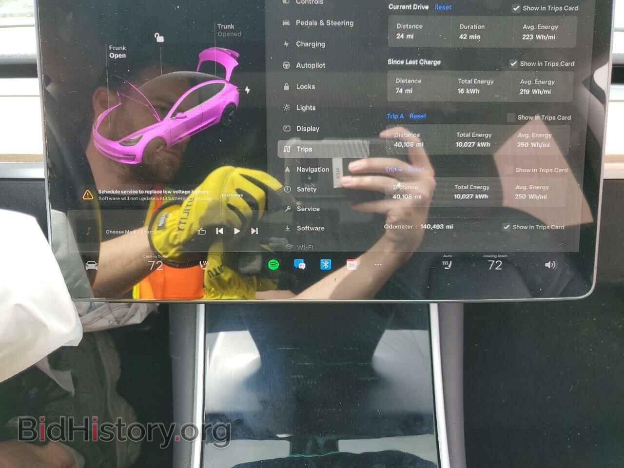 2019 TESLA MODEL 3 - VIN: 5YJ3E1EA7KF193323 - Photo 9