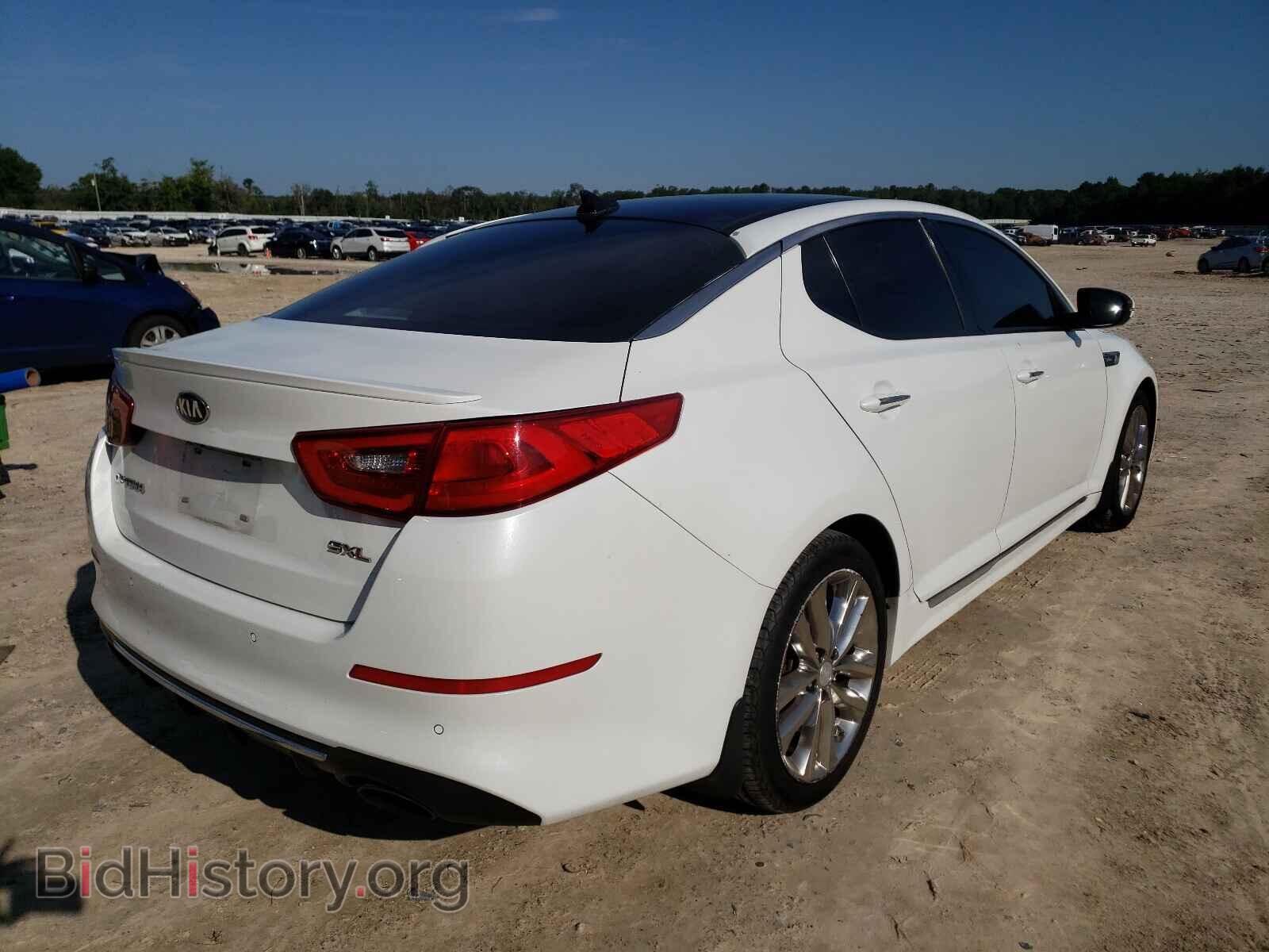 2015 KIA OPTIMA - VIN: 5XXGR4A61FG410070 - Photo 4