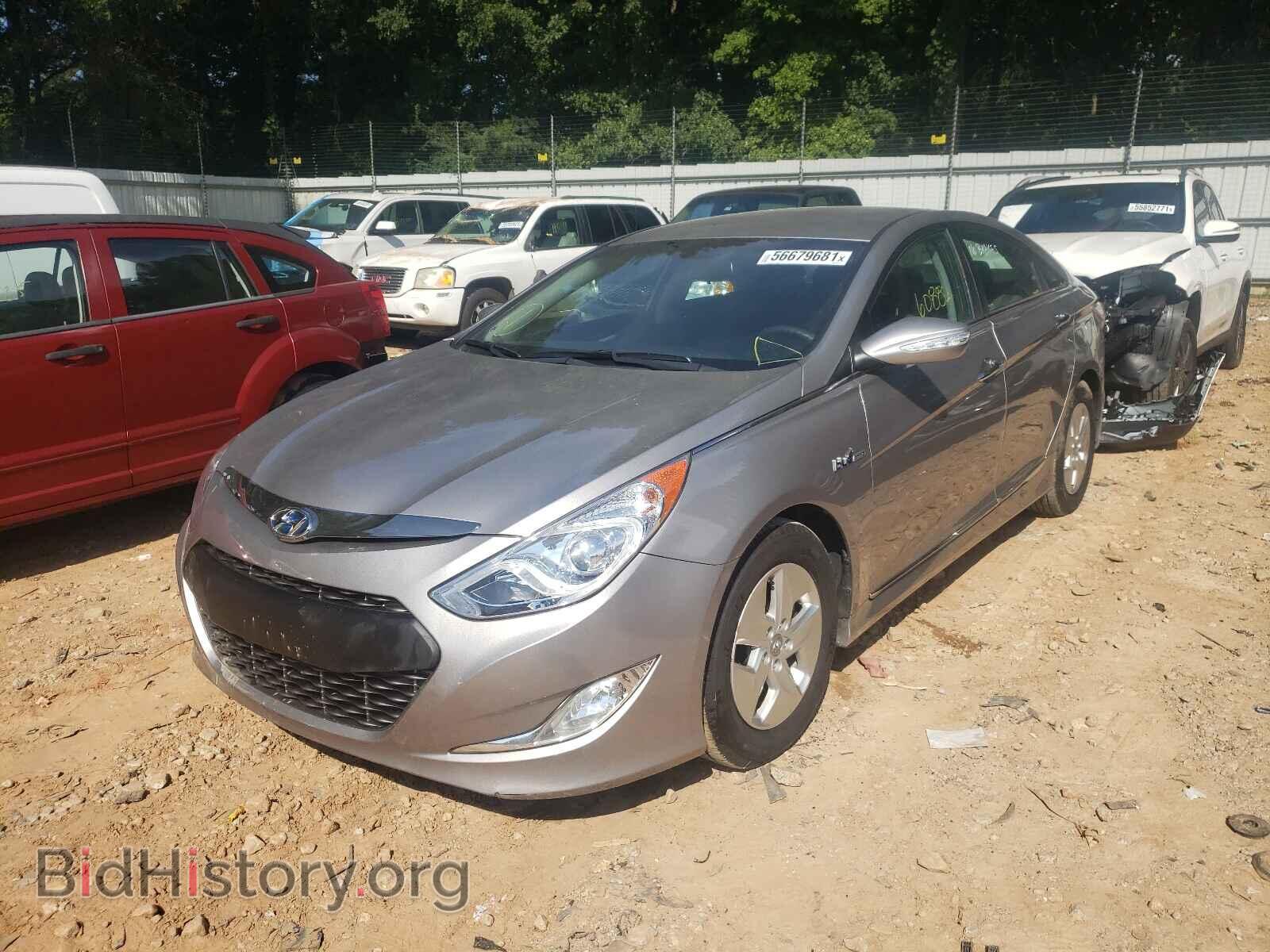 2012 HYUNDAI SONATA - VIN: KMHEC4A49CA026841 - Фото 2