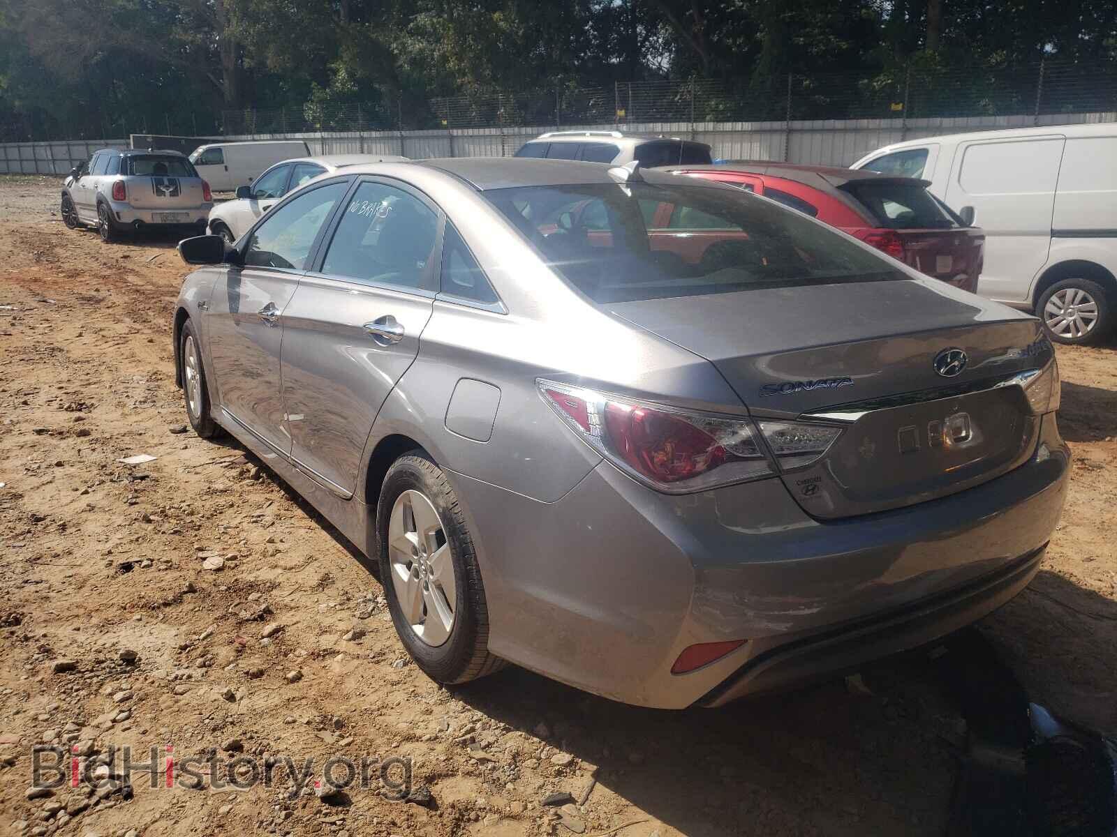 2012 HYUNDAI SONATA - VIN: KMHEC4A49CA026841 - Фото 3