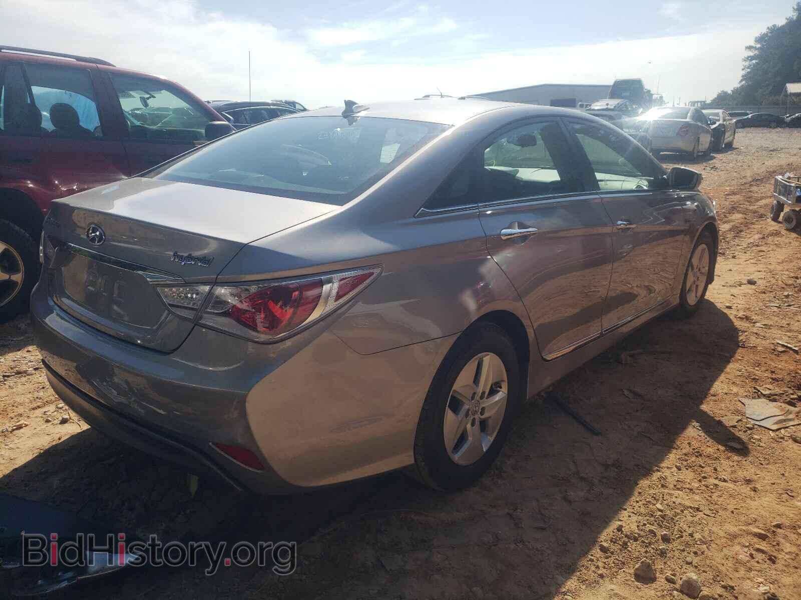 2012 HYUNDAI SONATA - VIN: KMHEC4A49CA026841 - Фото 4