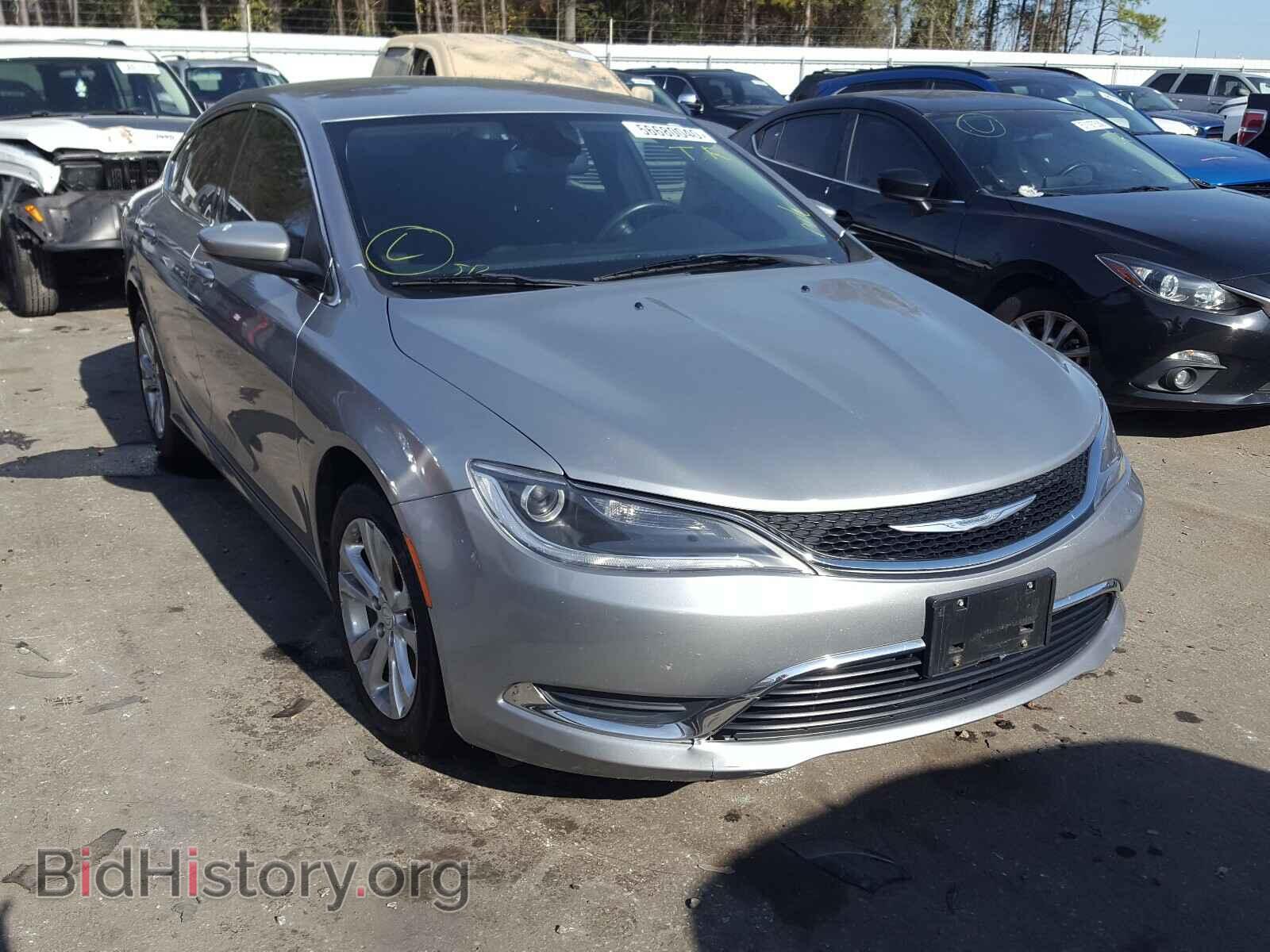Фотография 1C3CCCAB1FN651756 - CHRYSLER 200 2015