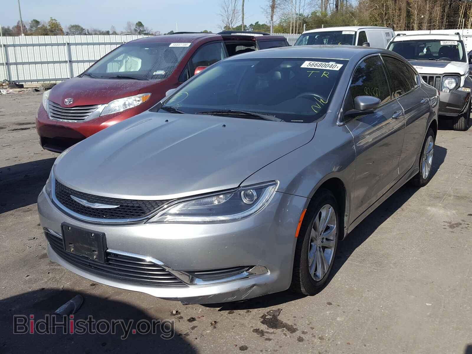 2015 CHRYSLER 200 - VIN: 1C3CCCAB1FN651756 - Фото 2