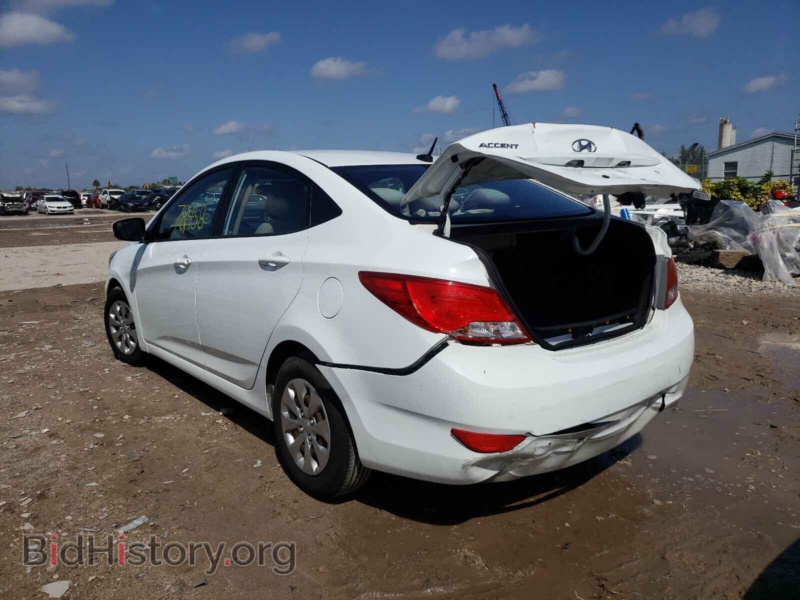 2015 HYUNDAI ACCENT - VIN: KMHCT4AE7FU902020 - Фото 3
