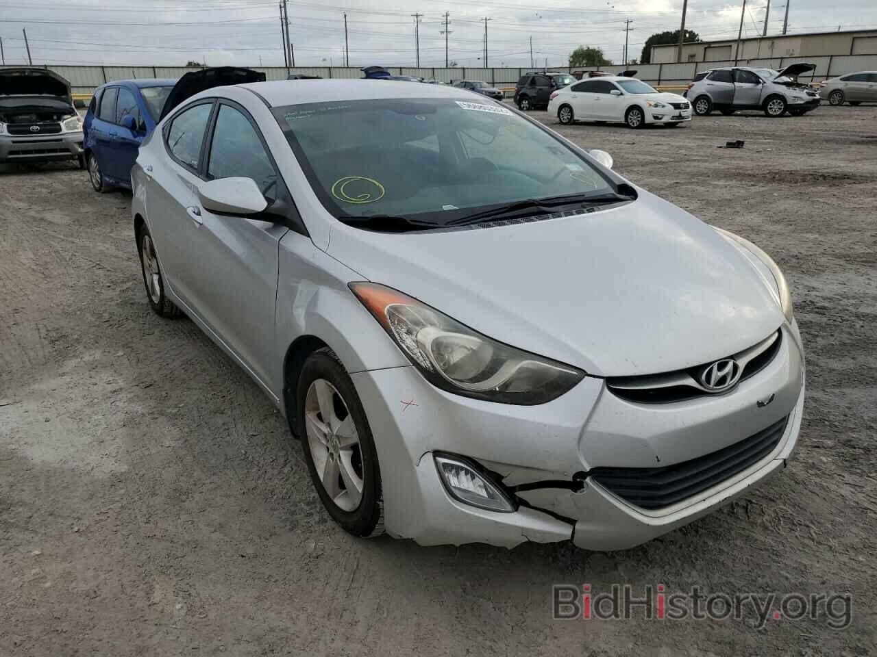 Photo KMHDH4AE4CU394980 - HYUNDAI ELANTRA 2012