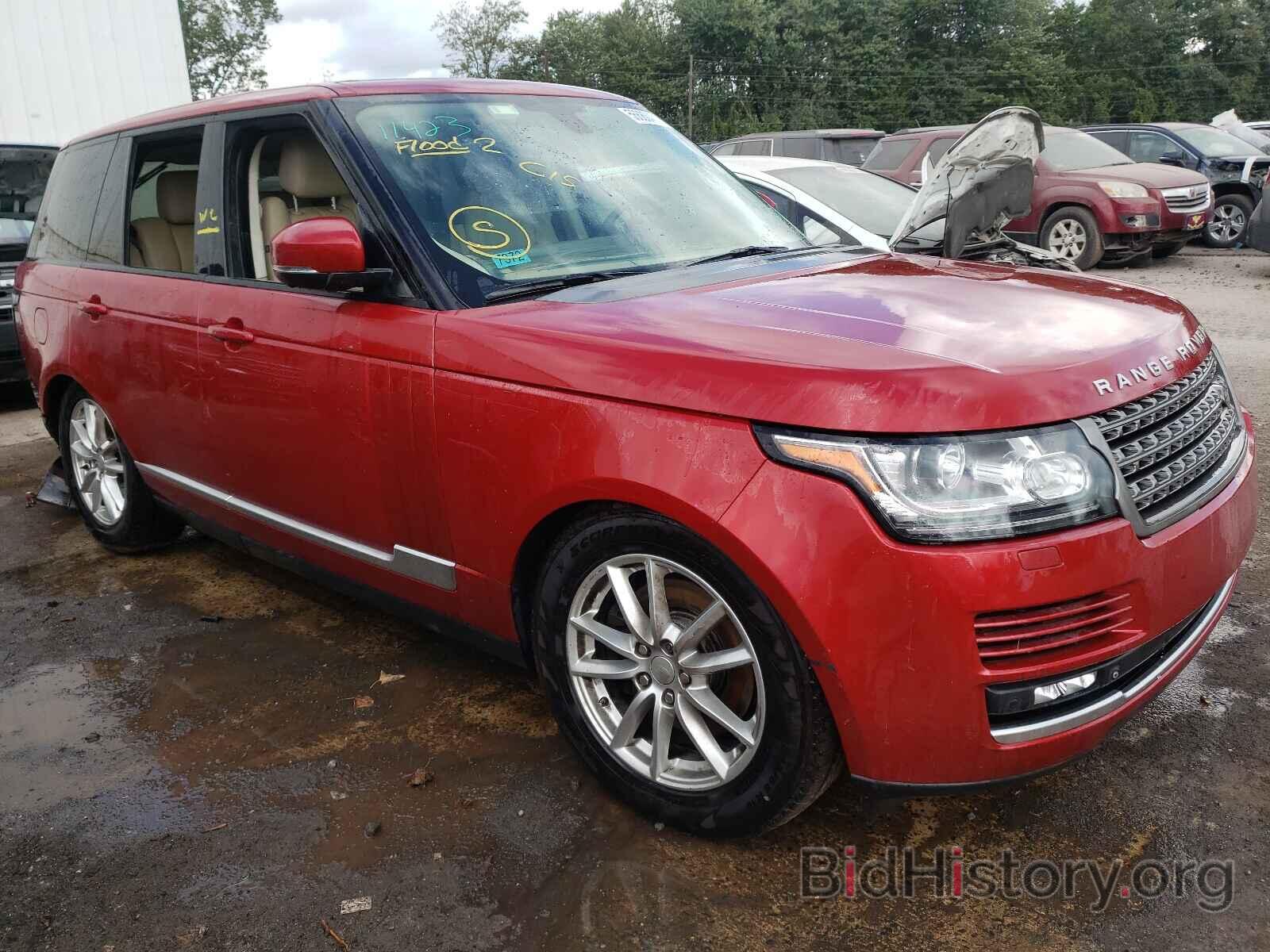 Фотография SALGR2VF5FA206911 - LAND ROVER RANGEROVER 2015