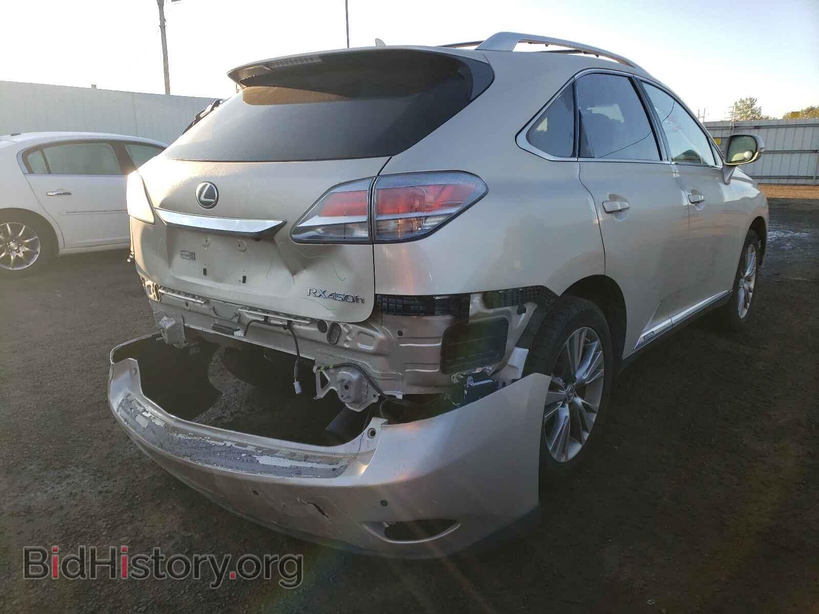 2013 LEXUS RX450 - VIN: JTJBC1BA8D2063902 - Фото 4
