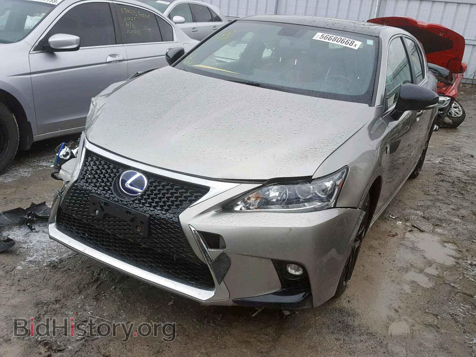2016 LEXUS CT 200 - VIN: JTHKD5BH4G2270195 - Фото 2