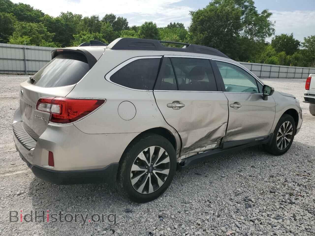 2016 SUBARU OUTBACK - VIN: 4S4BSBNC9G3277963 - Фото 3