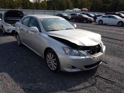 2007 Lexus IS IS 250, silver — VIN JTHCK262472010037, Copart