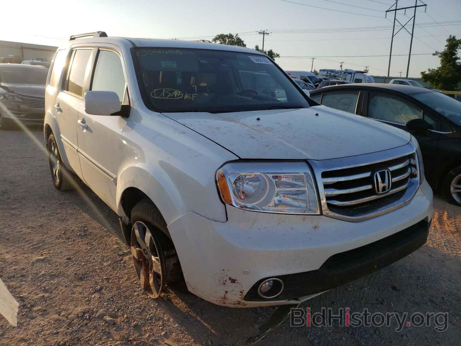 Фотография 5FNYF4H95DB074498 - HONDA PILOT 2013