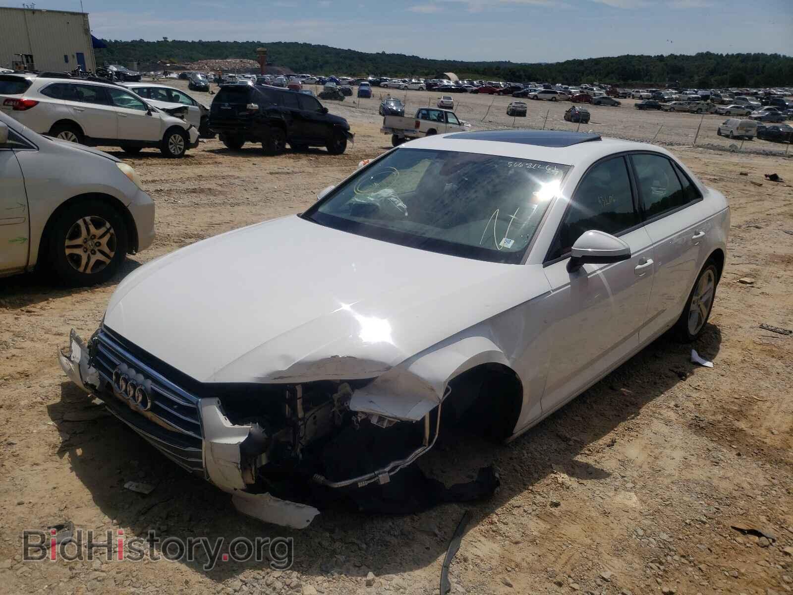 2017 AUDI A4 - VIN: WAUGMAF48HN045976 - Фото 2