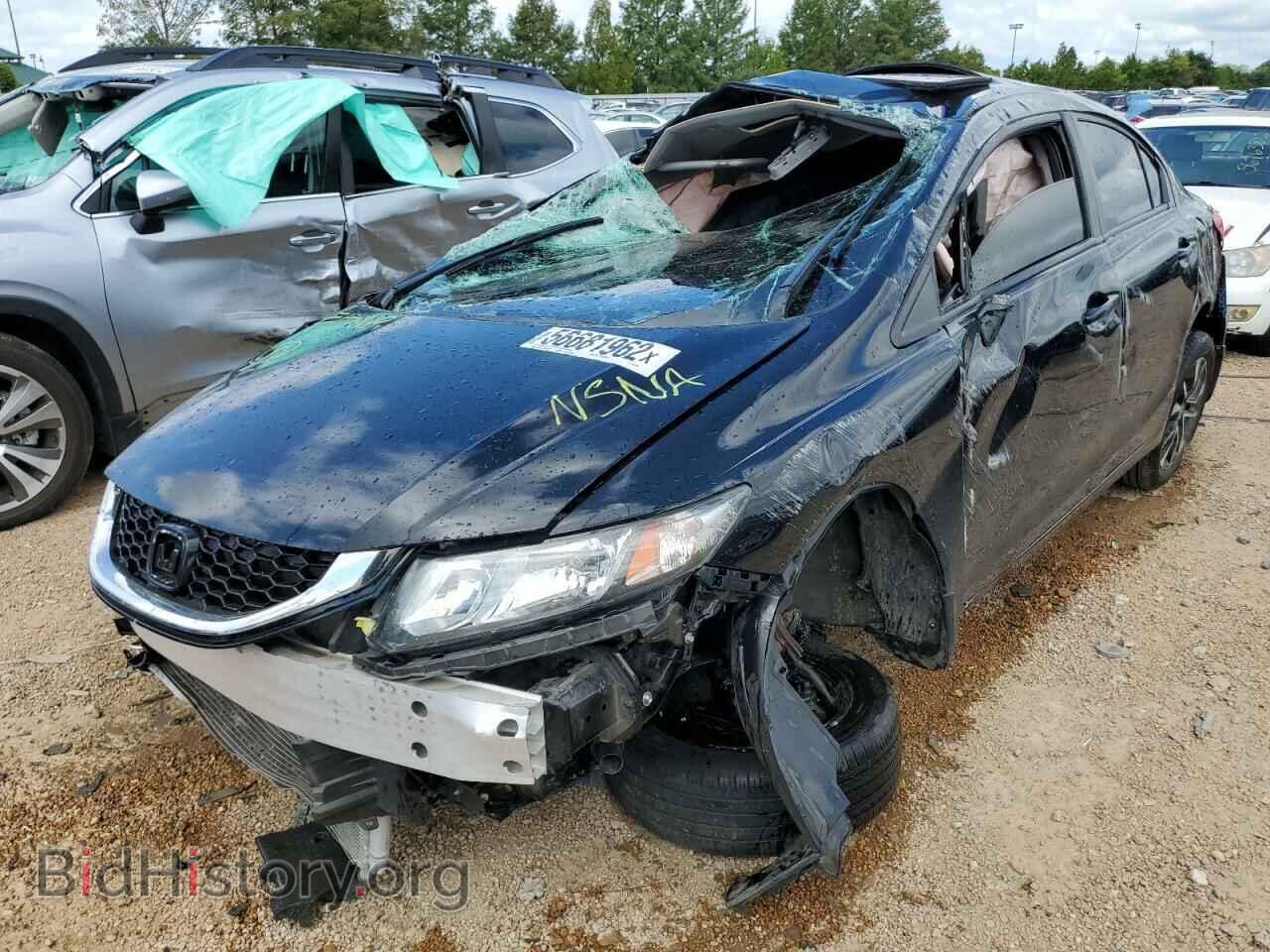 2014 HONDA CIVIC - VIN: 19XFB2F84EE010512 - Фото 2