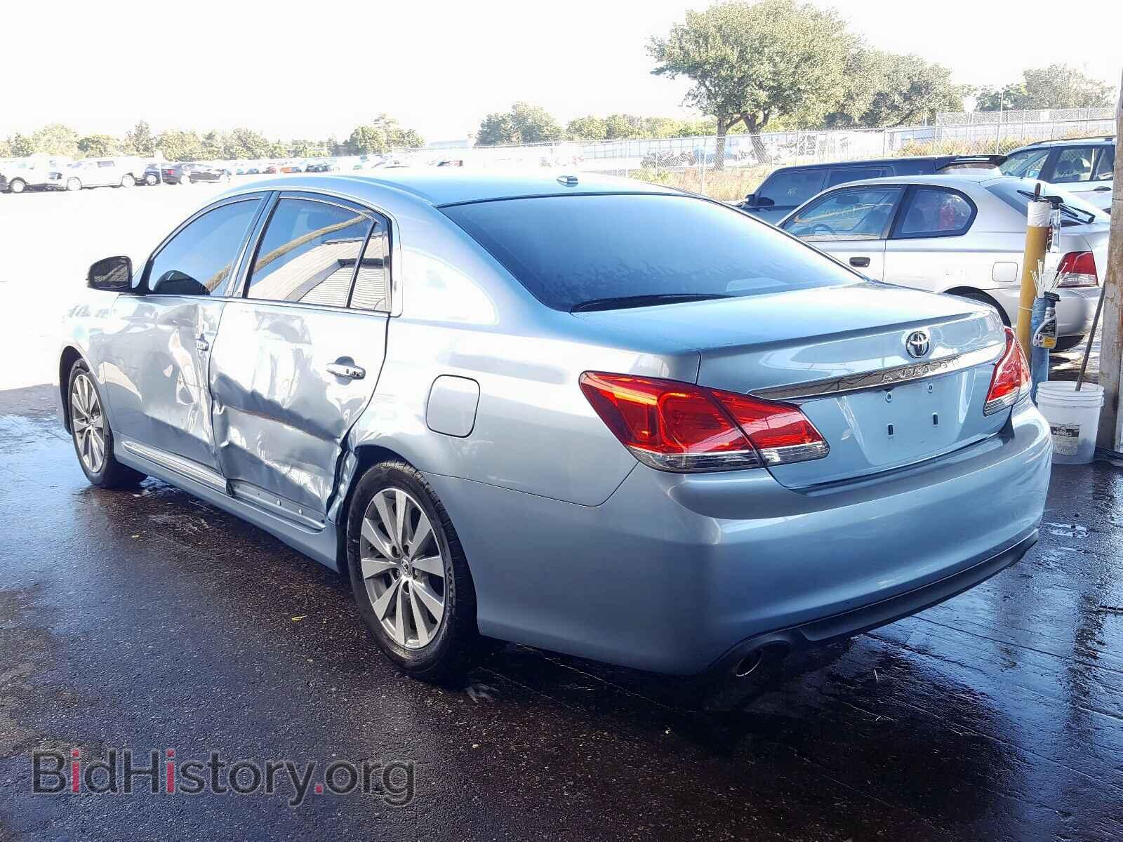 2011 TOYOTA AVALON - VIN: 4T1BK3DB1BU404741 - Фото 3