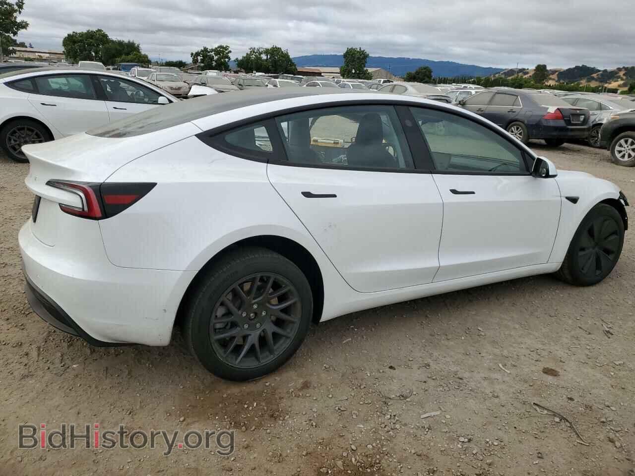 2024 TESLA MODEL 3 - VIN: 5YJ3E1EA5RF726375 - Photo 3