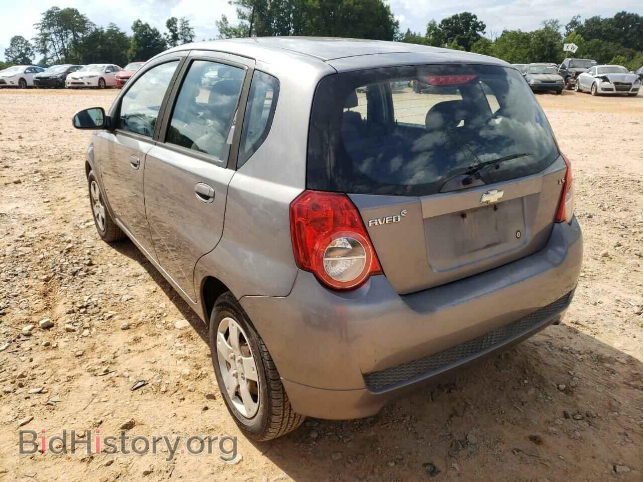 2009 CHEVROLET AVEO - VIN: KL1TD66E19B607525 - Фото 3