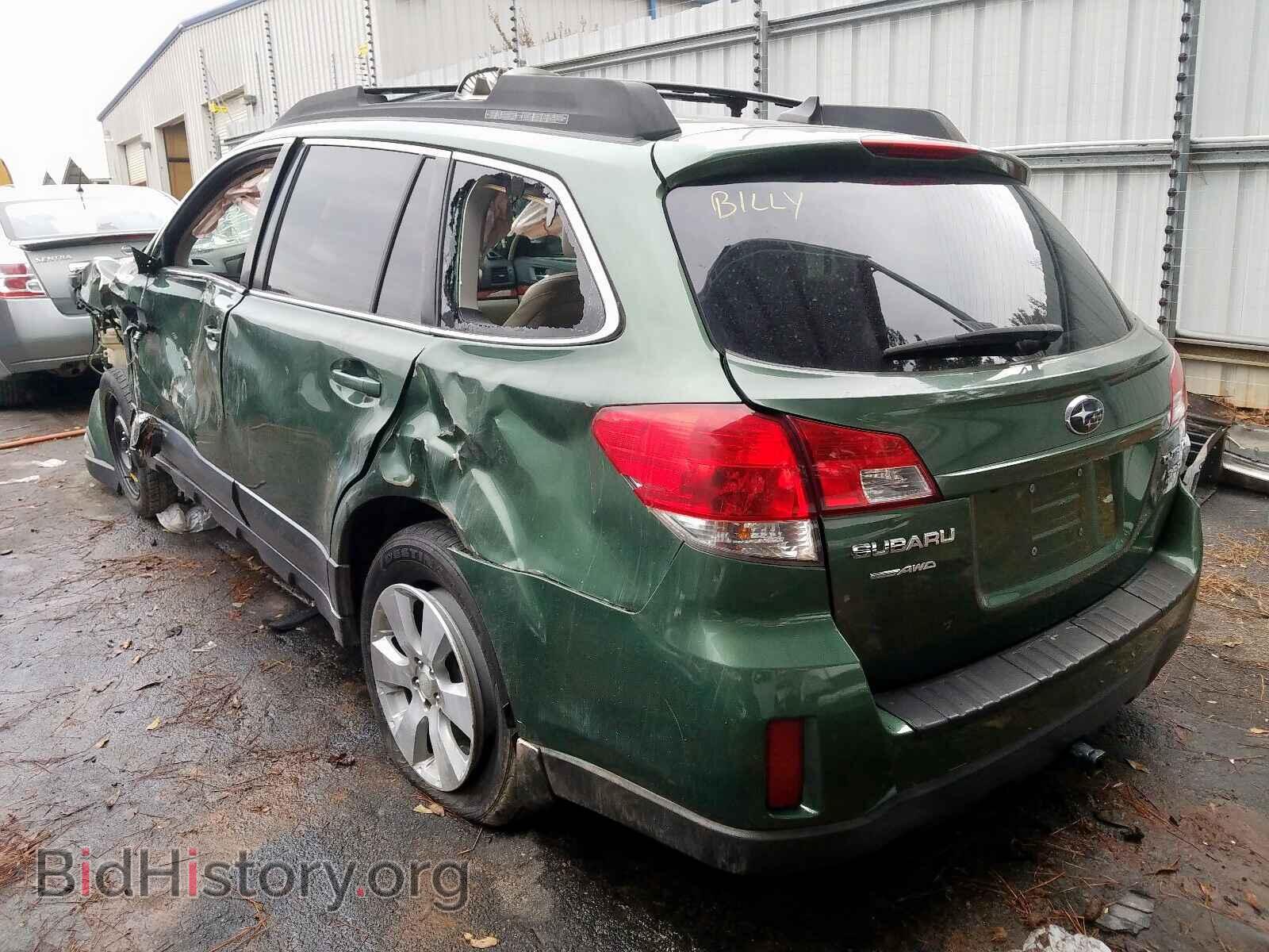 2011 SUBARU OUTBACK - VIN: 4S4BREKC3B2396690 - Фото 3