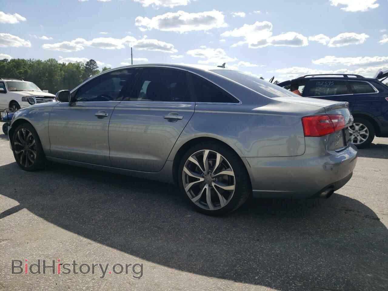 2013 AUDI A6 - VIN: WAUGGAFC9DN074640 - Фото 2