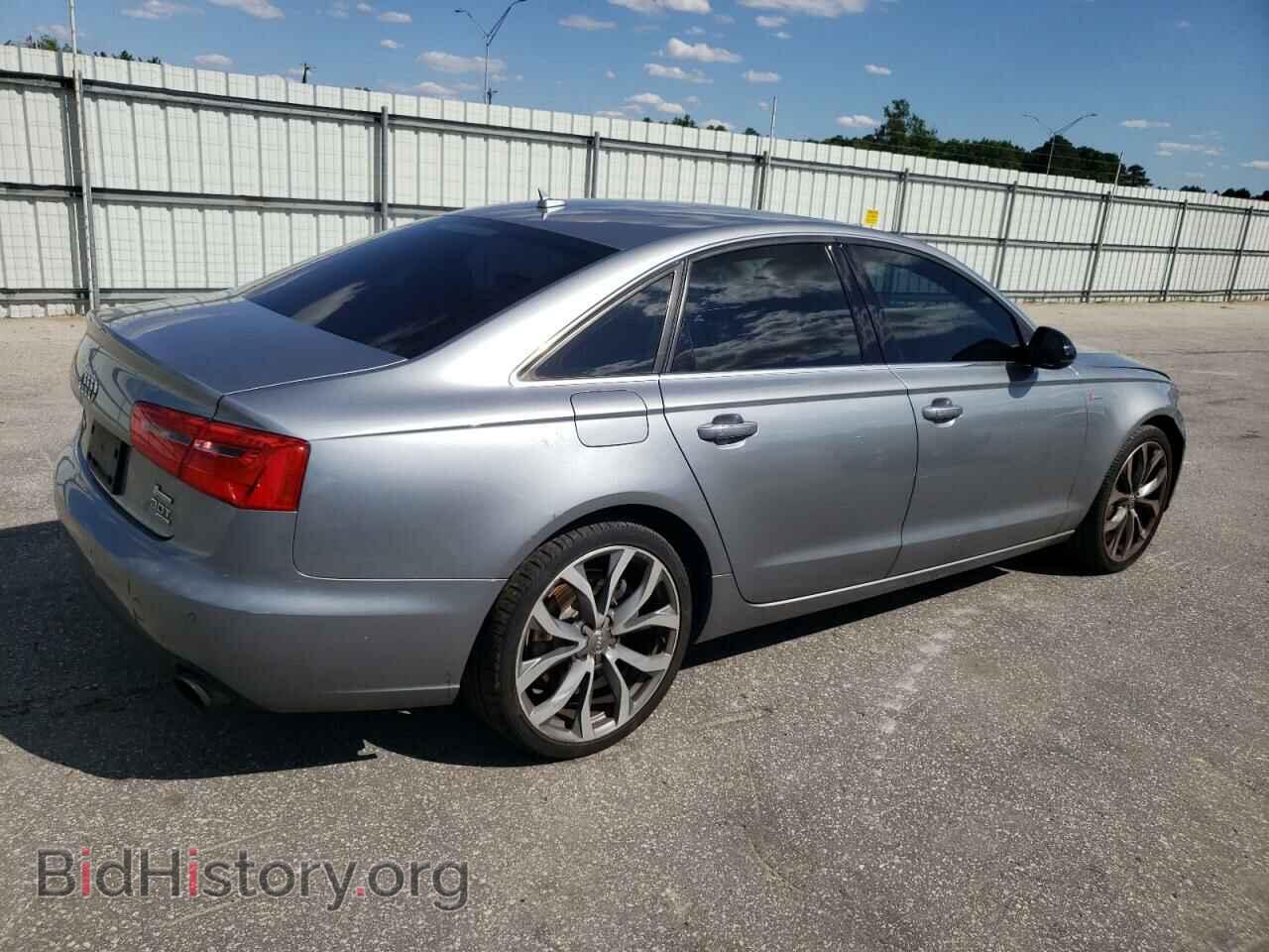2013 AUDI A6 - VIN: WAUGGAFC9DN074640 - Фото 3