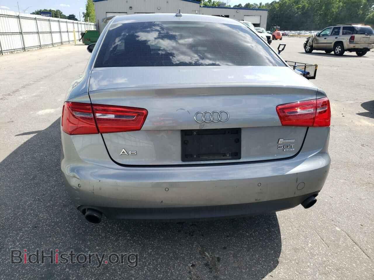 2013 AUDI A6 - VIN: WAUGGAFC9DN074640 - Фото 6