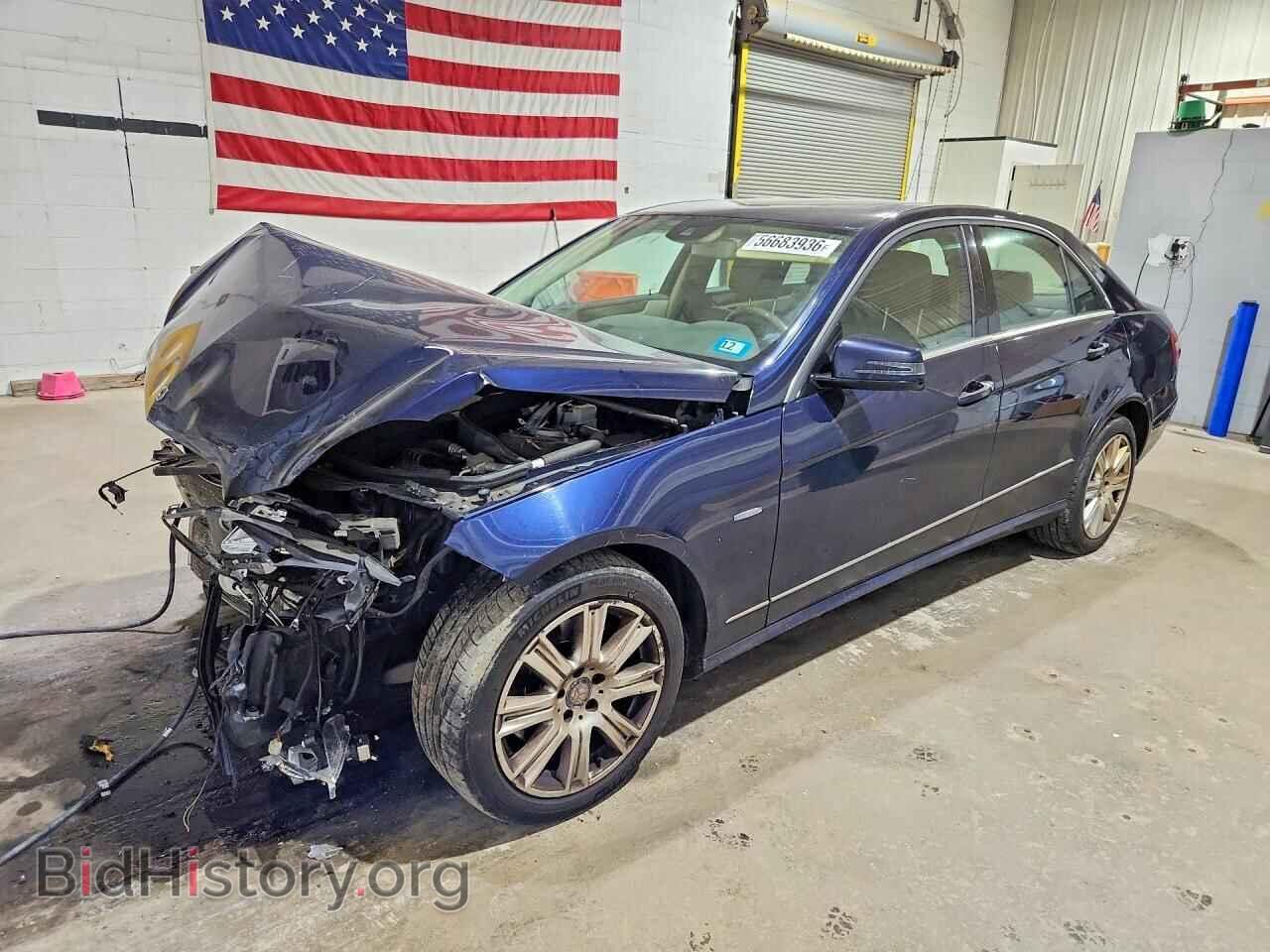 Photo WDDHF8JBXCA563187 - MERCEDES-BENZ E-CLASS 2012