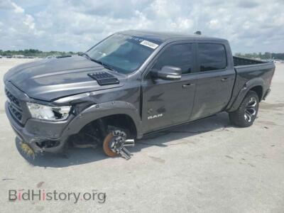 2022 RAM 1500 Big Horn/Lone Star, gray — VIN 1C6SRFFT6NN128201, Copart