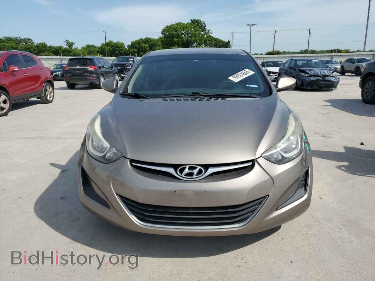 2016 HYUNDAI ELANTRA - VIN: 5NPDH4AE5GH772485 - Фото 5