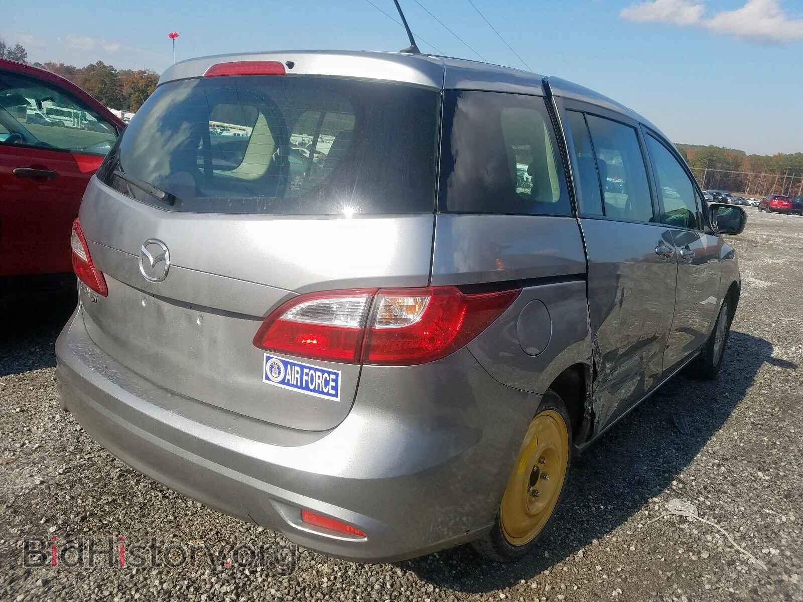 2012 MAZDA 5 - VIN: JM1CW2BL5C0131668 - Фото 4
