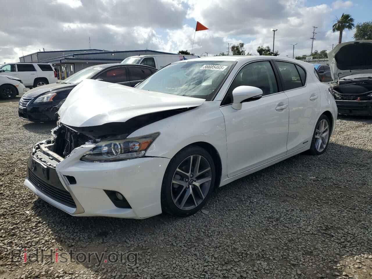Photo JTHKD5BH3E2195860 - LEXUS CT 200 2014