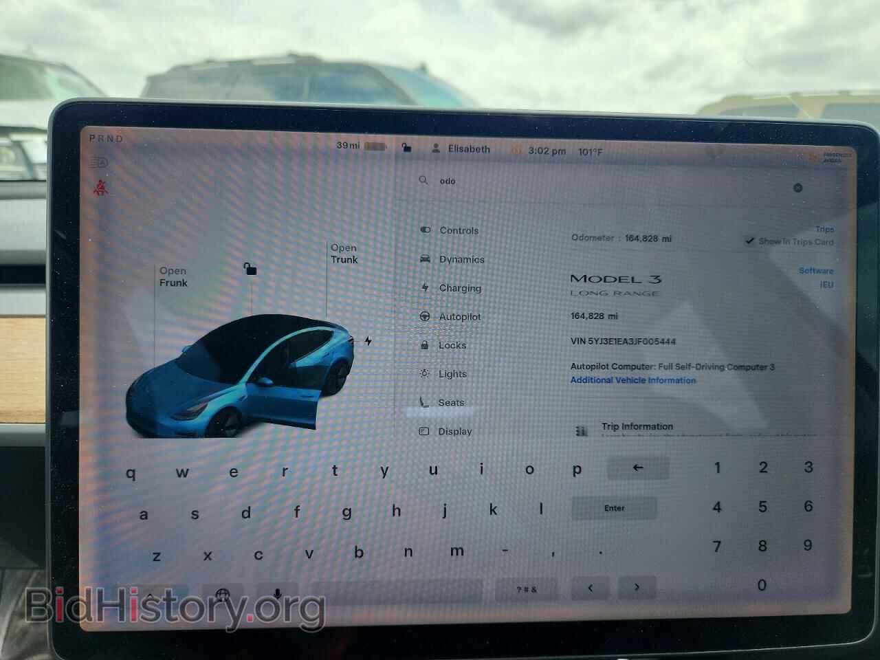 2018 TESLA MODEL 3 - VIN: 5YJ3E1EA3JF005444 - Фото 9