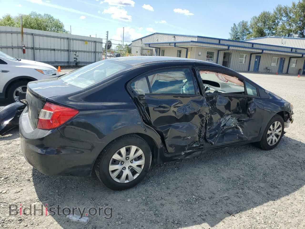 2012 HONDA CIVIC - VIN: 19XFB2F55CE369905 - Фото 3