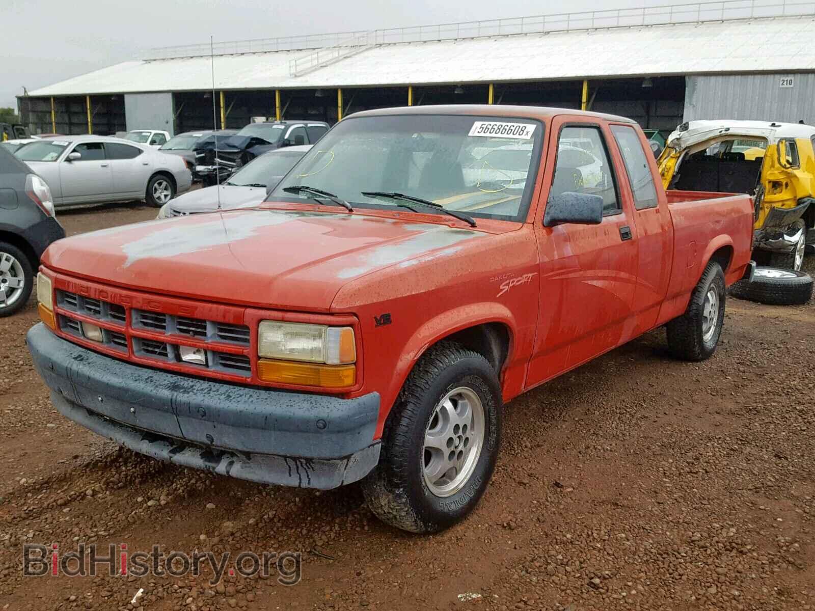 1996 DODGE DAKOTA - VIN: 1B7GL23X9TS566435 - Фото 2