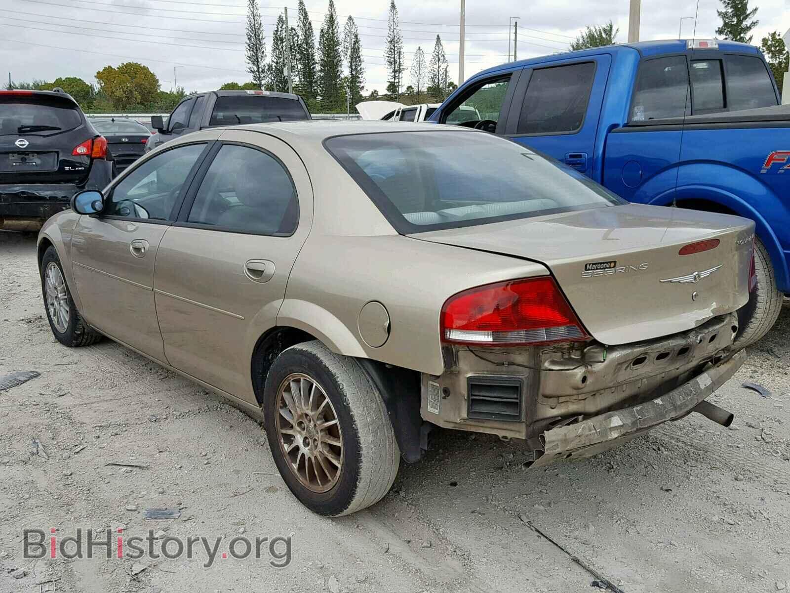 2004 CHRYSLER SEBRING - VIN: 1C3EL56R54N328804 - Фото 3