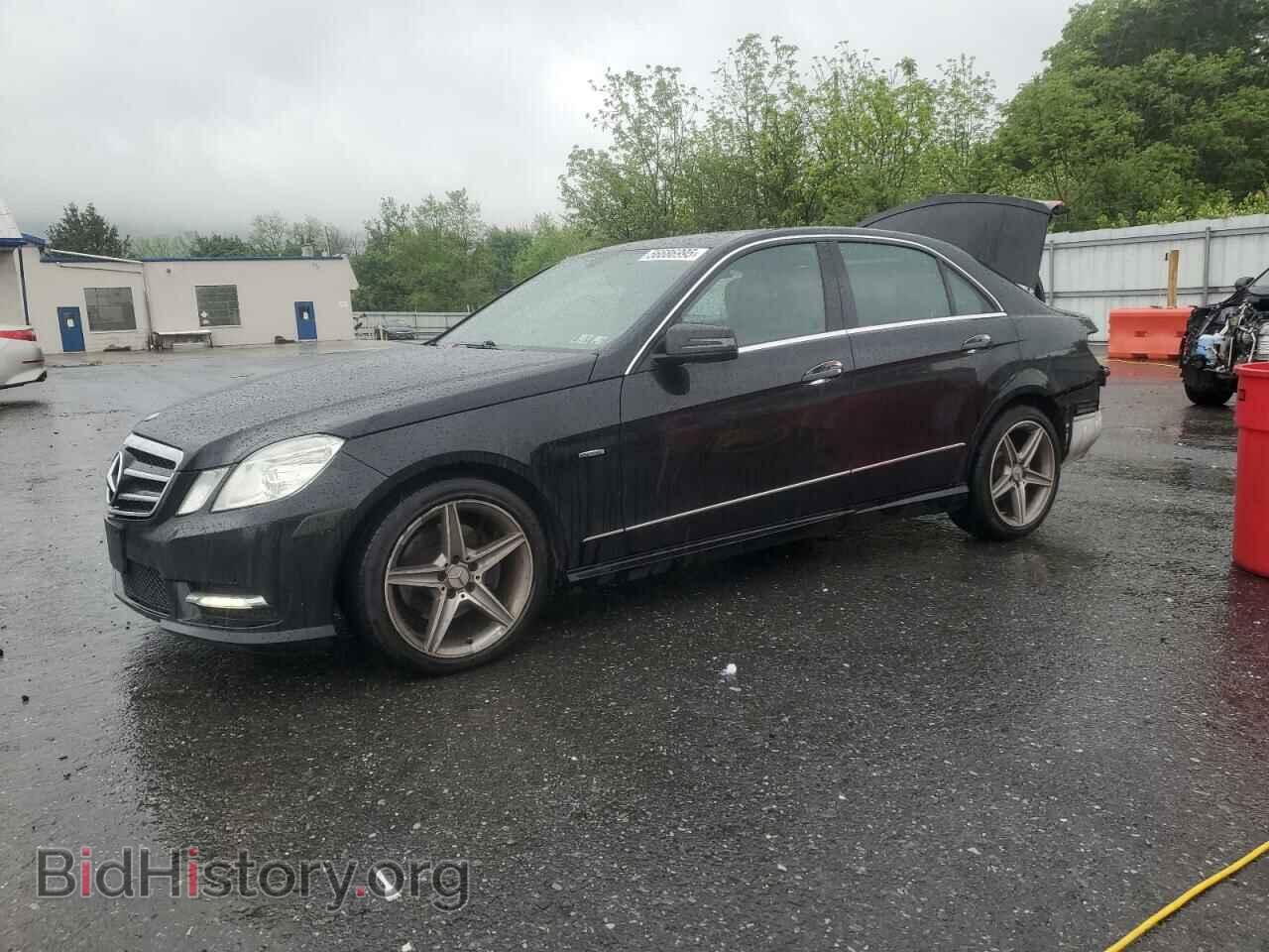 Photo WDDHF8JB5CA658952 - MERCEDES-BENZ E-CLASS 2012