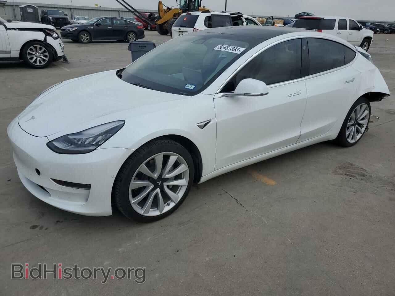 Фотография 5YJ3E1EA5KF407385 - TESLA MODEL 3 2019